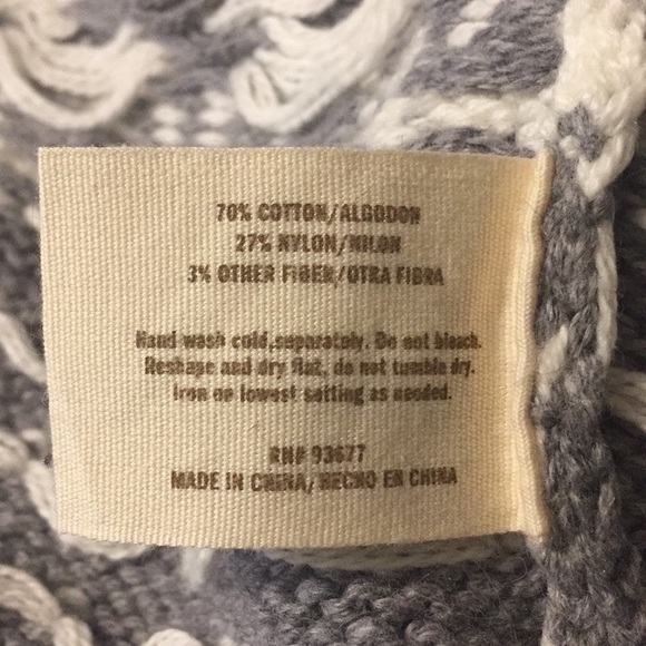 Winter Print Reindeer and Poinsettia Sweater Shrug - Picture 7 of 7